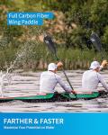 OCEANBROAD Full Carbon Fiber Adjustable Paddle 82-86in