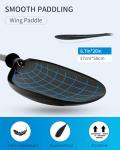 OCEANBROAD Full Carbon Fiber Adjustable Paddle 82-86in
