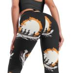 High Waisted Dragonboat Workout Leggings for Women