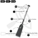 Lightweight Adjustable Carbon Fiber Dragon Boat Paddle