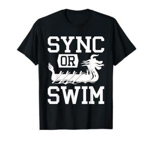 Sync or Swim Dragon Boat Racing Paddle Tee