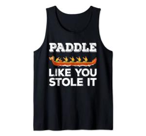 Funny Dragon Boat Tank Top for Paddlers