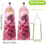 Z&J SPORT Adjustable Dragon Boat Paddle - Pink