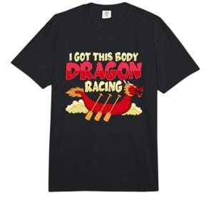 Dragon Boat Paddler I Paddle with Dragons Tee
