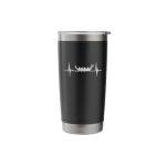 Dragon Boat Racing Heartbeat Paddle Stainless Steel Insulated Tumbler