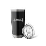 Dragon Boat Racing Heartbeat Paddle Stainless Steel Insulated Tumbler