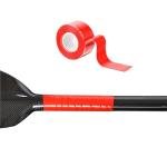 Xuanqiu Kayak Paddle Grips 6 Rolls Silicone Grip Tape for Canoe and Dragon Boat Paddles(Red)