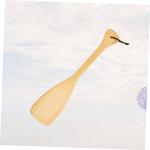 MINAOLULUS Wooden Paddle Craft Decoration Mini Dragon Boat Oar for Boys and Girls Room Living Home Ornament Material Random Rope Option