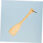 MINAOLULUS Wooden Paddle Craft Decoration Mini Dragon Boat Oar for Boys and Girls Room Living Home Ornament Material Random Rope Option