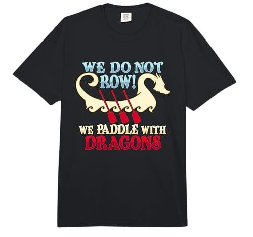 Dragons Design Paddle T-Shirt for Dragon Boat Paddlers