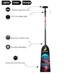 Z&J SPORT Dragon Boat Paddle - Adjustable & IDBF Approved