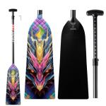 Z&J SPORT Adjustable Carbon Fiber Dragon Boat Paddle