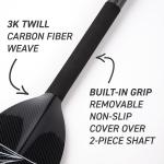 Hornet Adjustable Carbon Fiber Dragon Boat Paddle