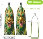 Adjustable Carbon Fiber Dragon Boat Paddle with Graphic