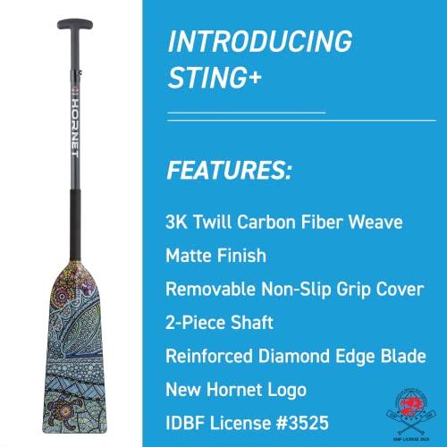 Adjustable Carbon Fiber Dragon Boat Paddle with Turtle Design