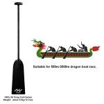 YUZIZ 47" Full Carbon Dragon Boat Paddle