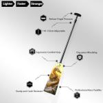 Z&J SPORT Adjustable Full Carbon Dragon Boat Paddle