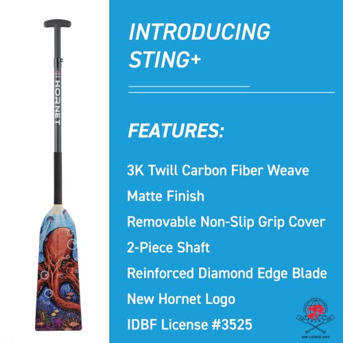 IDBF Approved Kraken Dragon Boat Paddle - Carbon Fiber