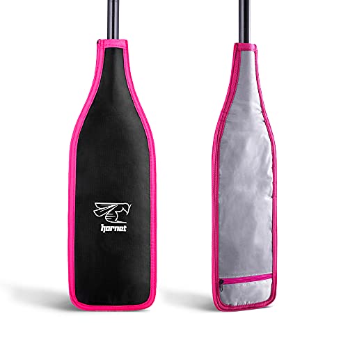 Dragon Boat Paddle Blade Cover Black/Pink/Silver