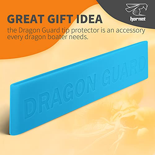 Ice Blue Dragon Guard Tip Protector for Dragon Boat Paddles