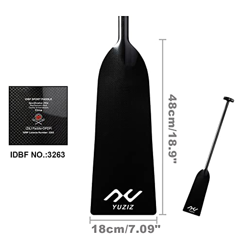 YUZIZ Carbon Dragon Boat Paddle IDBF Approved (45")