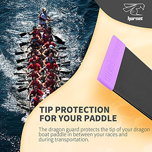 Purple Dragonboat Paddle Tip Protector by Dragon Guard