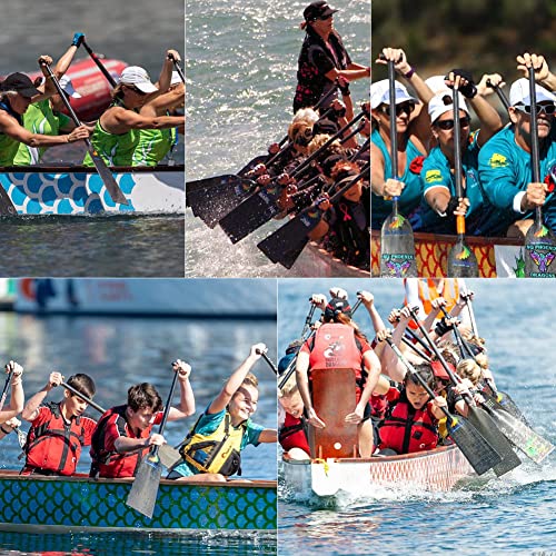 IDBF Approved Carbon Fiber Dragon Boat Paddle (RA238, 49")