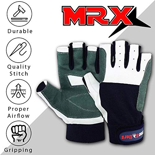Dragonboat Paddles for Men & Women - Short Finger Gloves