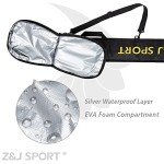 Z&J SPORT Multi-Pocket Paddle Bag for Dragonboats