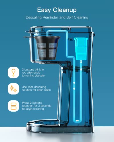 Famiworths Single Serve Iced Coffee Maker