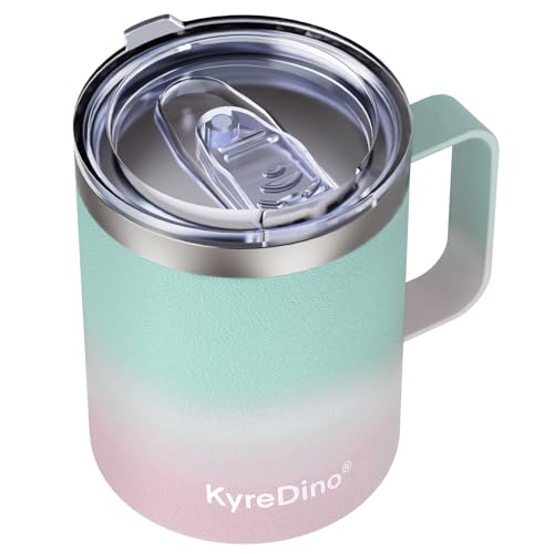 12 oz Stainless Steel Coffee Mug with Lid