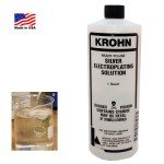 Silver Plating Solution 1QT for Electroplating Jewelry