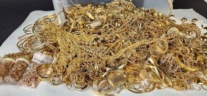Gold Plated Jewelry Scrap for Electroplating Recovery