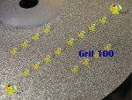 12 pcs Diamond Coated 6" Flat Lap Wheels