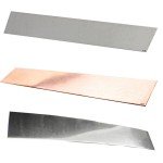 Copper, Nickel, and Stainless Steel Anode Set