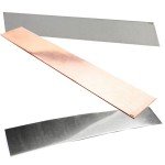 Copper, Nickel, and Stainless Steel Anode Set