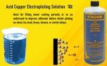 Krohn Copper Electroplating Solution for Jewelry