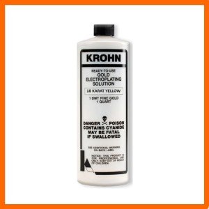 KROHN Electroplating Gold Solution - 14/18/24k 1dwt