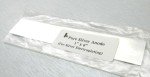 Pure Silver Plating Anode .999 - 1" x 6