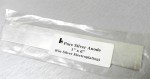 Pure Silver Plating Anode .999 - 1" x 6