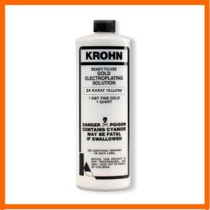 KROHN Gold Plating Solution 14/18/24k Quart