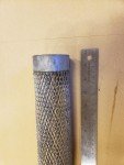 Titanium Electroplating Anode Basket - 2"x24