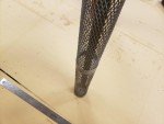 Titanium Electroplating Anode Basket - 2"x24