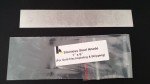 Gold Electroplating 6"x1" Stainless Steel Anode