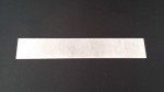 Gold Electroplating 6"x1" Stainless Steel Anode