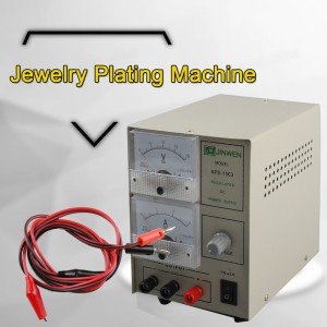 Jewelry Gold Silver Electroplating Kit with Rectifier