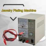 Jewelry Gold Silver Electroplating Kit with Rectifier