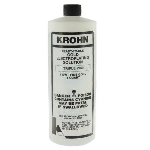 Rose Gold Electroplating Solution – 14K Triple Pink