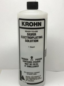 KROHN Silver Plating Solution 1QT Kit