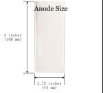 Bright Nickel Plating Solution with 2 Nickel Anodes